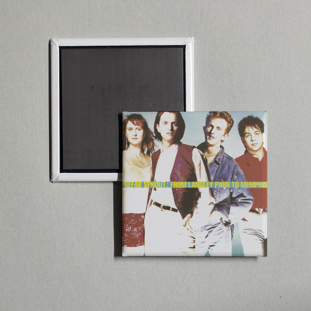 Prefab Sprout - From Langley Park To Memphis Album Cover Fridge Magnet