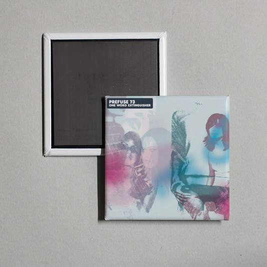 Prefuse 73 - One Word Extinguisher Album Cover Fridge Magnet