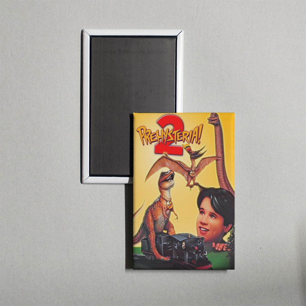 Prehysteria! 2 Mini Movie Fridge Magnet
