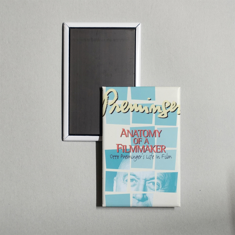 Preminger Anatomy of a Filmmaker Mini Movie Fridge Magnet