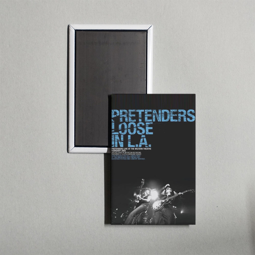 Pretenders - Loose in L.A. Mini Movie Fridge Magnet