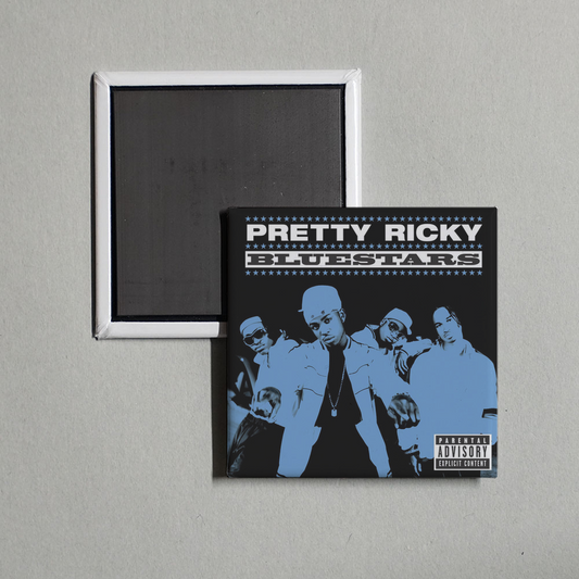 Pretty Ricky - Bluestars Album Cover Fridge Magnet