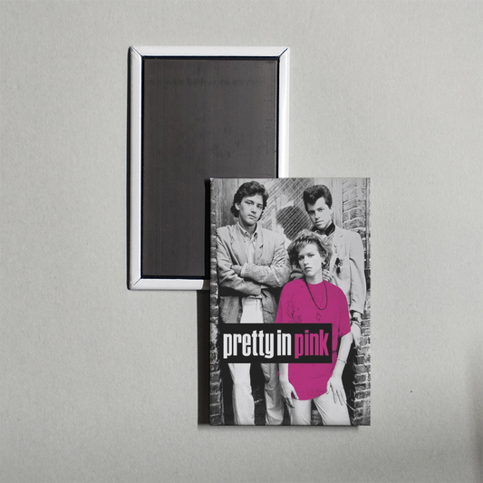 Pretty in Pink Mini Movie Fridge Magnet