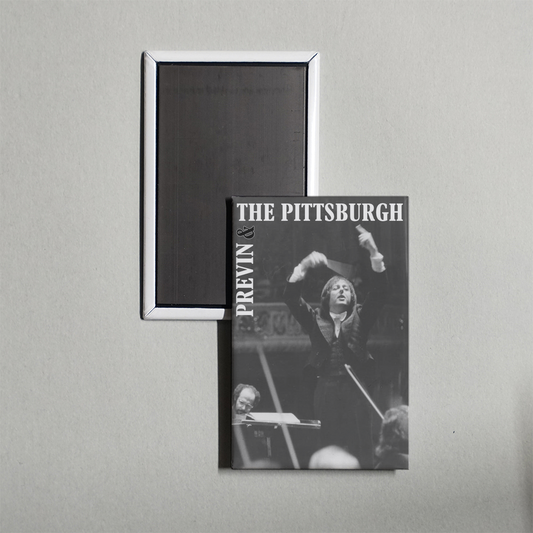 Previn and the Pittsburgh TV Show Fridge Magnet