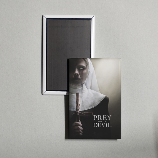 Prey for the Devil Mini Movie Fridge Magnet
