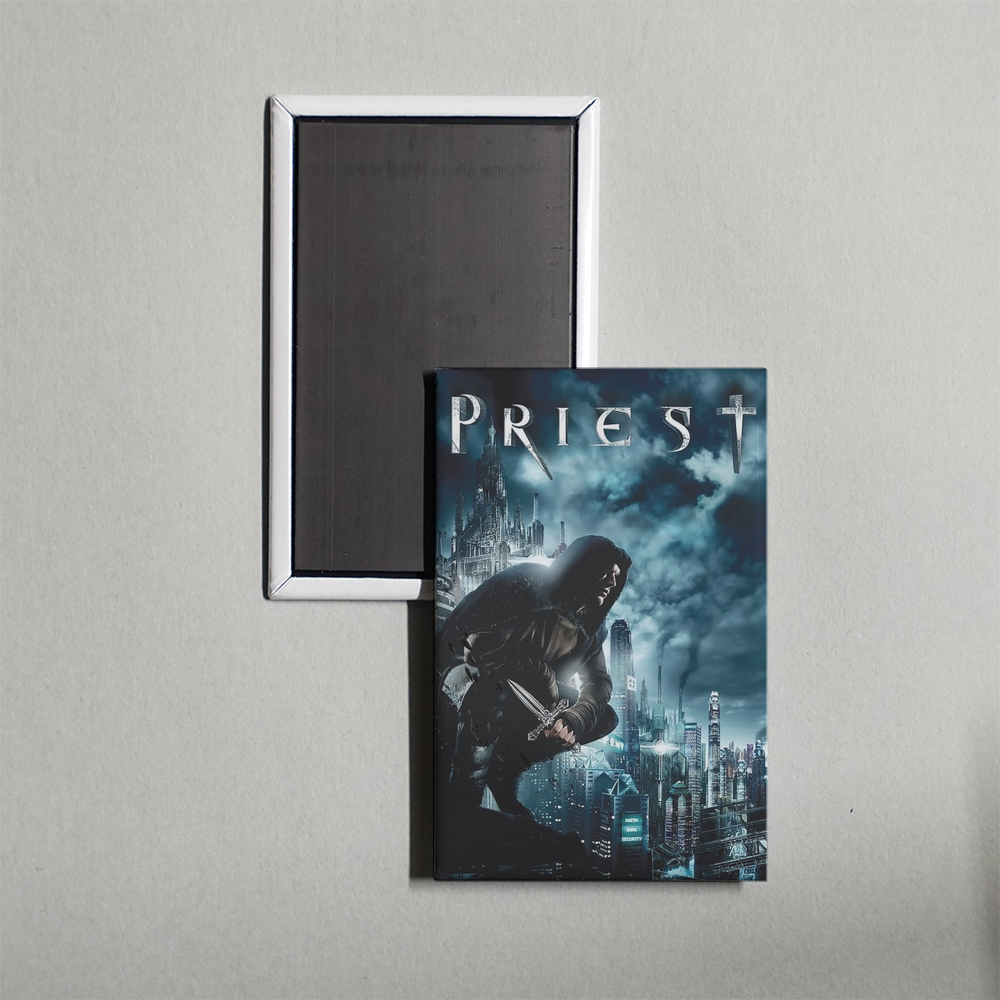 Priest Mini Movie Fridge Magnet