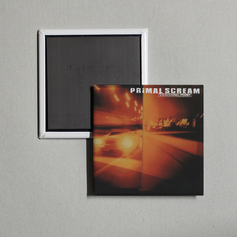 Primal Scream - Vanishing Point Album Cover Fridge Magnet