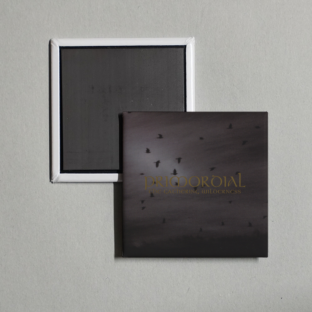 Primordial - The Gathering Wilderness Album Cover Fridge Magnet