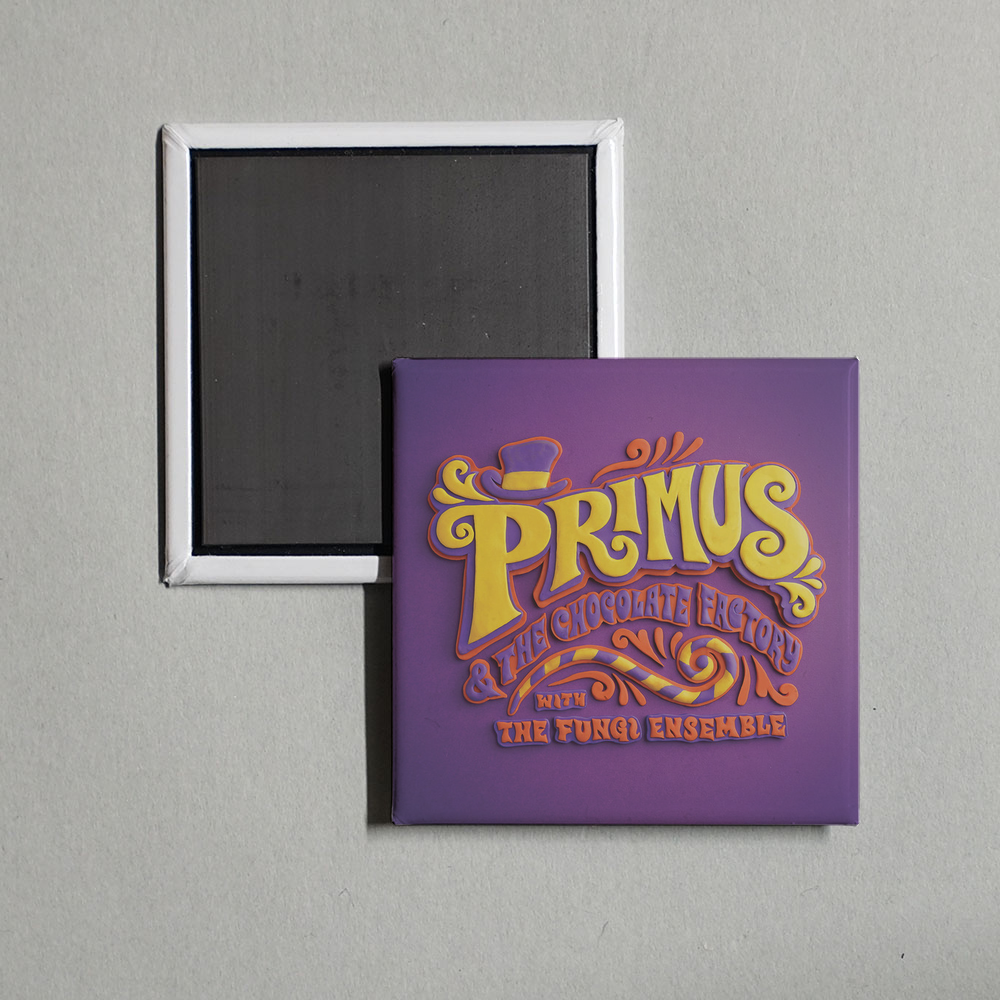 Primus - Primus & the Chocolate Factory with the Fungi Ensemble Album Cover Fridge Magnet