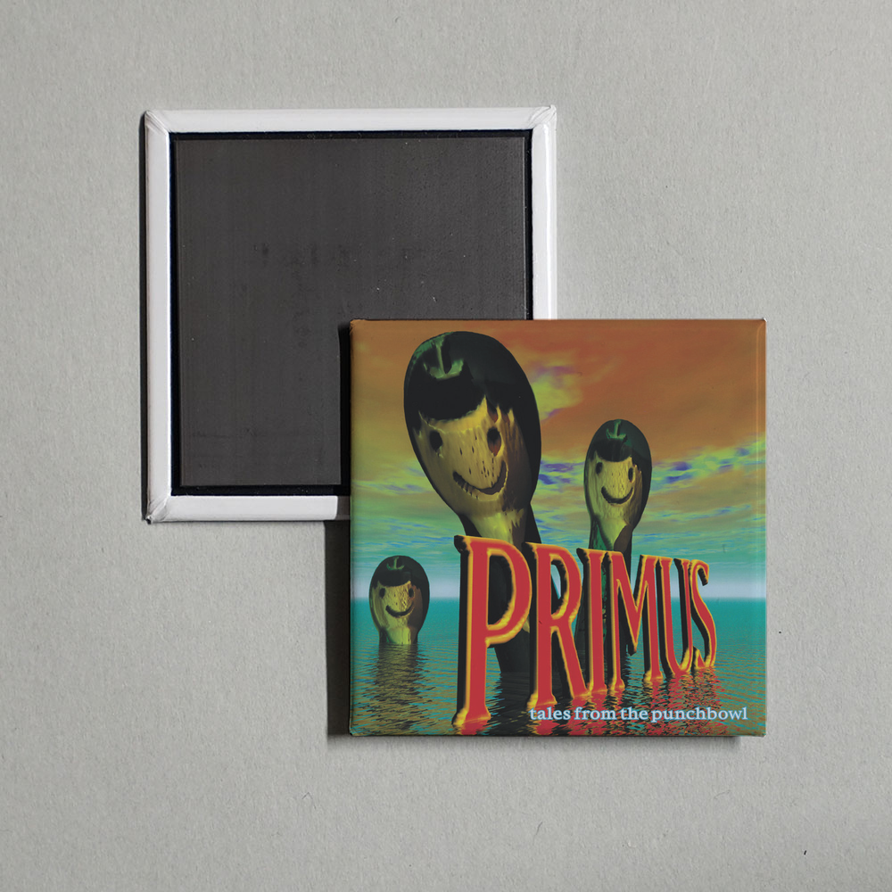 Primus - Tales From The Punchbowl Album Cover Fridge Magnet