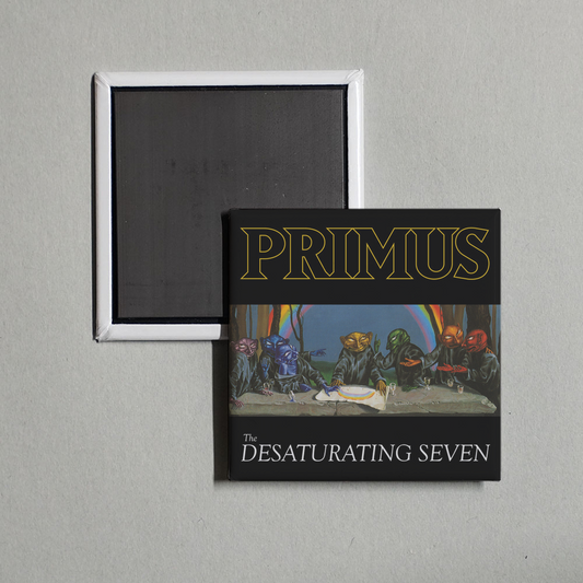 Primus - The Desaturating Seven Album Cover Fridge Magnet