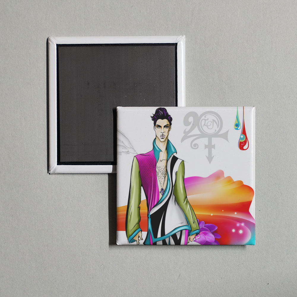 Prince - 20Ten Album Cover Fridge Magnet