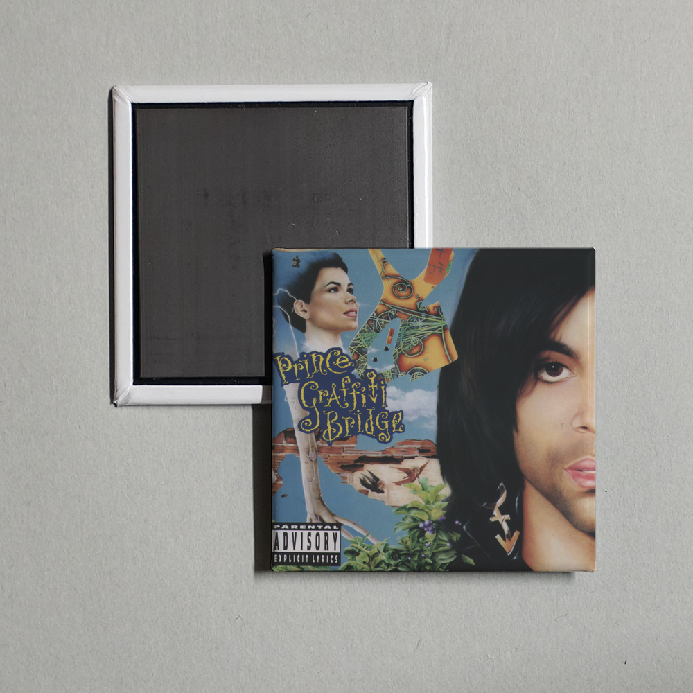 Prince - Music from Graffiti Bridge Album Cover Fridge Magnet