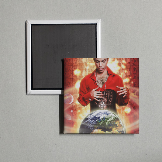 Prince - Planet Earth Album Cover Fridge Magnet