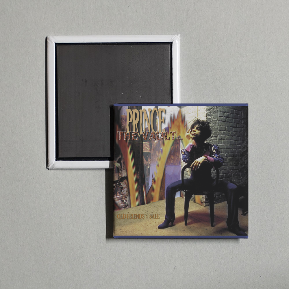Prince - The Vault - Old Friends 4 Sale Album Cover Fridge Magnet