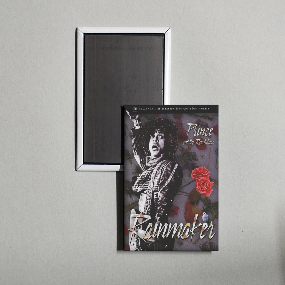 Prince and the Revolution The Makings Of Rain Mini Movie Fridge Magnet