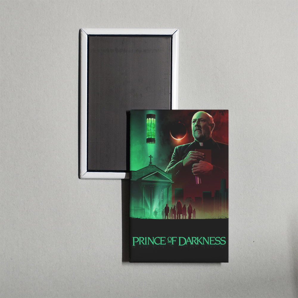 Prince of Darkness Mini Movie Fridge Magnet