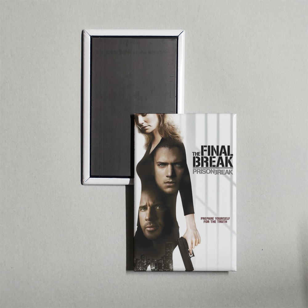 Prison Break The Final Break Mini Movie Fridge Magnet