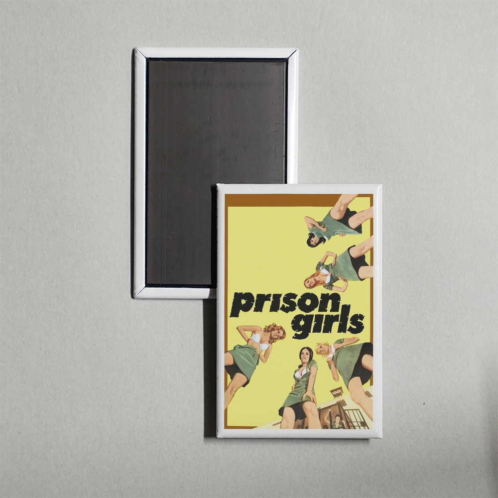 Prison Girls Mini Movie Fridge Magnet