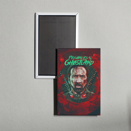 Prisoners of the Ghostland Mini Movie Fridge Magnet