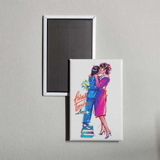 Private Lessons Mini Movie Fridge Magnet