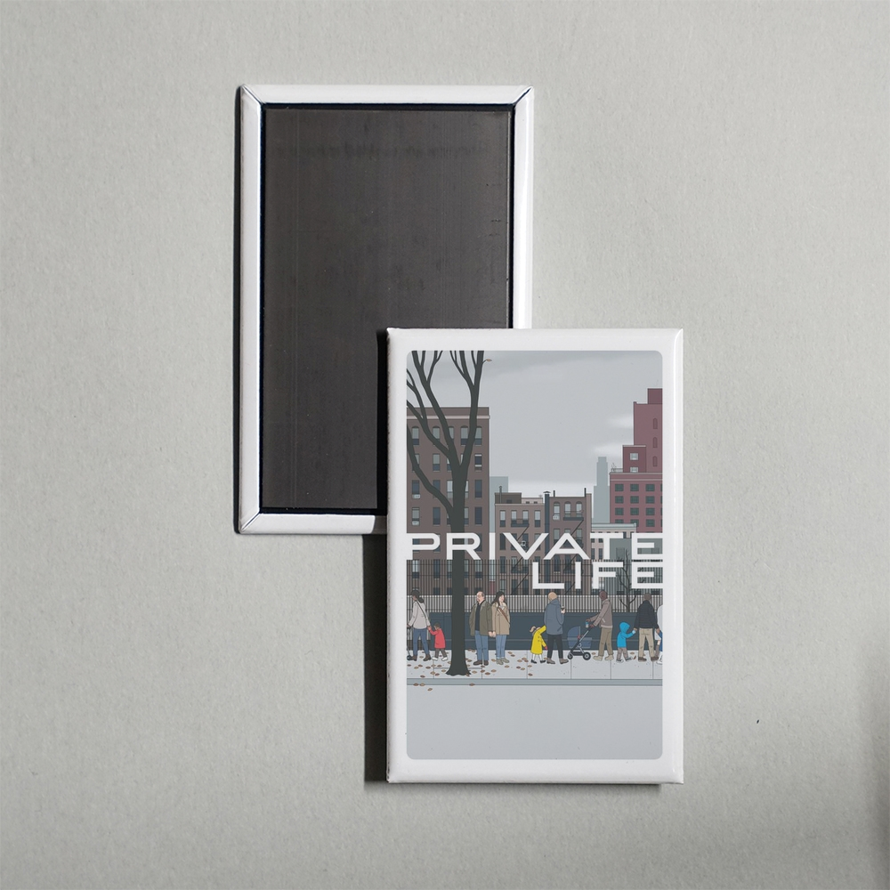 Private Life Mini Movie Fridge Magnet