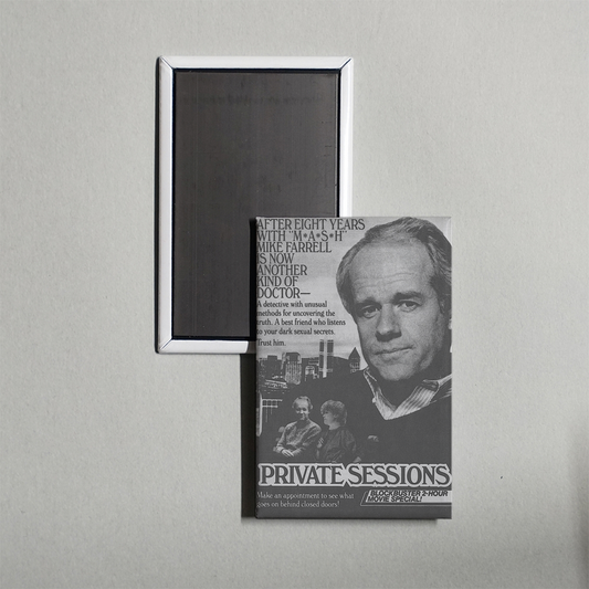 Private Sessions Mini Movie Fridge Magnet