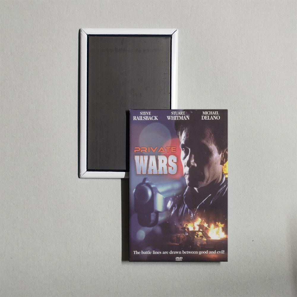 Private Wars Mini Movie Fridge Magnet