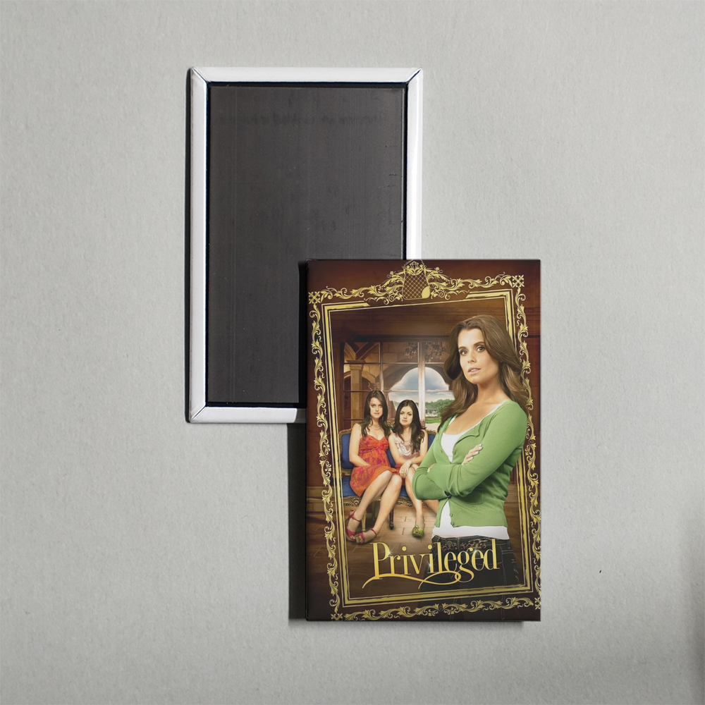 Privileged TV Show Fridge Magnet