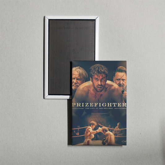 Prizefighter The Life of Jem Belcher Mini Movie Fridge Magnet