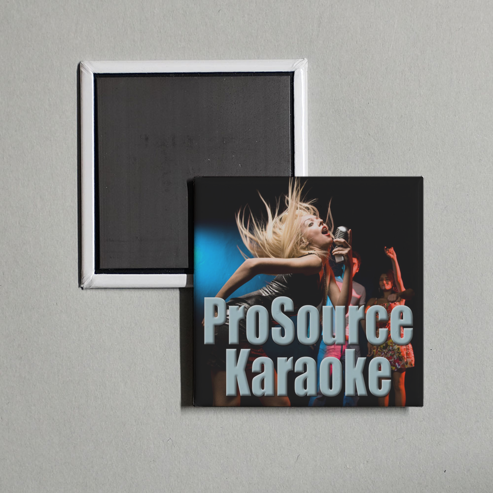 ProSource Karaoke - Woman (In the Style of Wolfmother) [Karaoke Version] - Single Album Cover Fridge Magnet