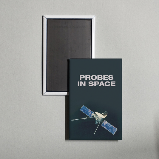 Probes in Space Mini Movie Fridge Magnet