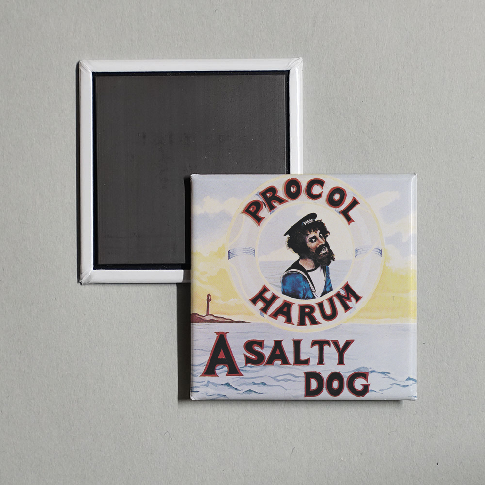 Procol Harum - A Salty Dog Album Cover Fridge Magnet