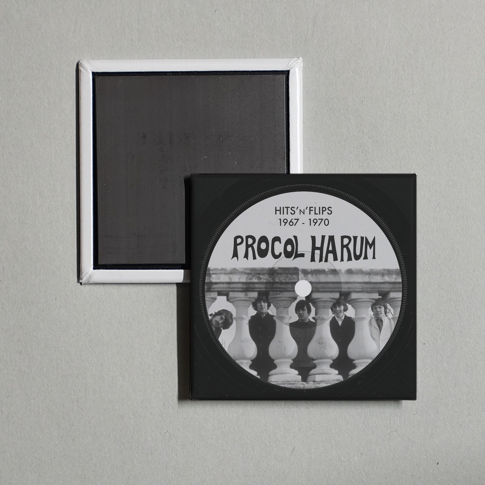 Procol Harum - Hits'n'Flips Album Cover Fridge Magnet