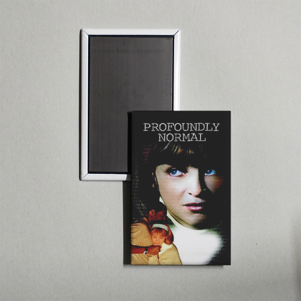Profoundly Normal Mini Movie Fridge Magnet