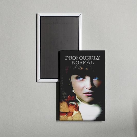 Profoundly Normal Mini Movie Fridge Magnet