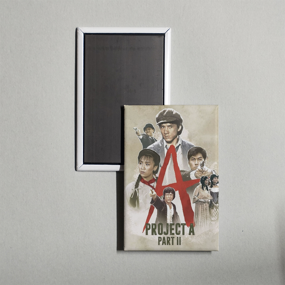 Project A Part II Mini Movie Fridge Magnet