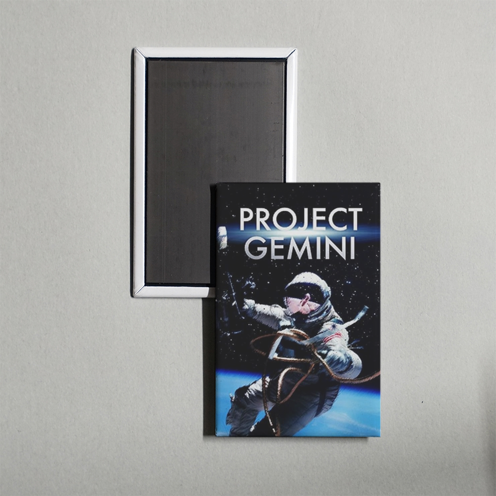 Project Gemini Bridge to the Moon Mini Movie Fridge Magnet