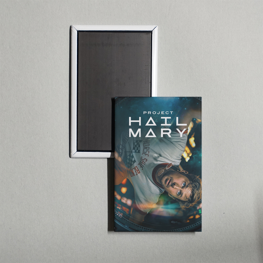 Project Hail Mary Mini Movie Fridge Magnet