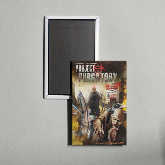 Project Purgatory Mini Movie Fridge Magnet