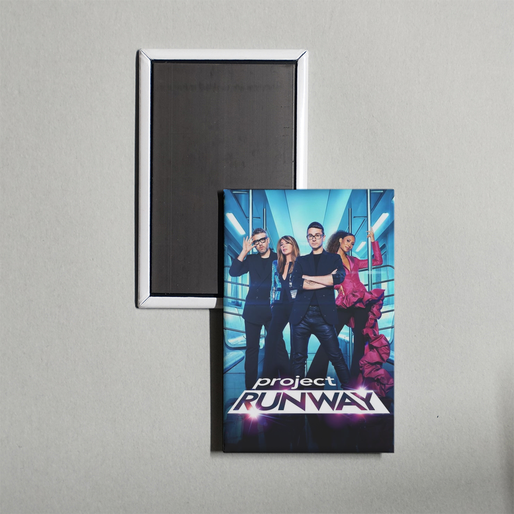 Project Runway TV Show Fridge Magnet