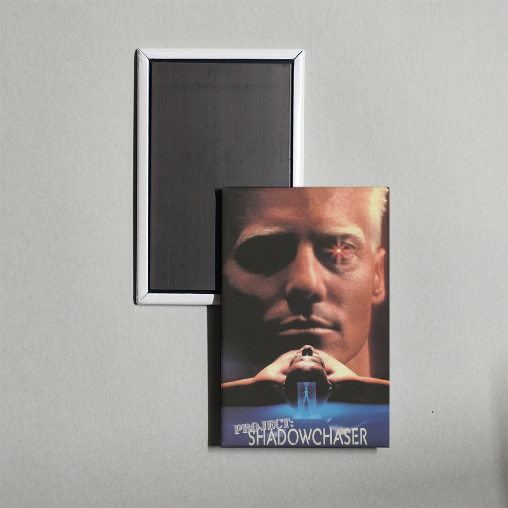 Project Shadowchaser Mini Movie Fridge Magnet