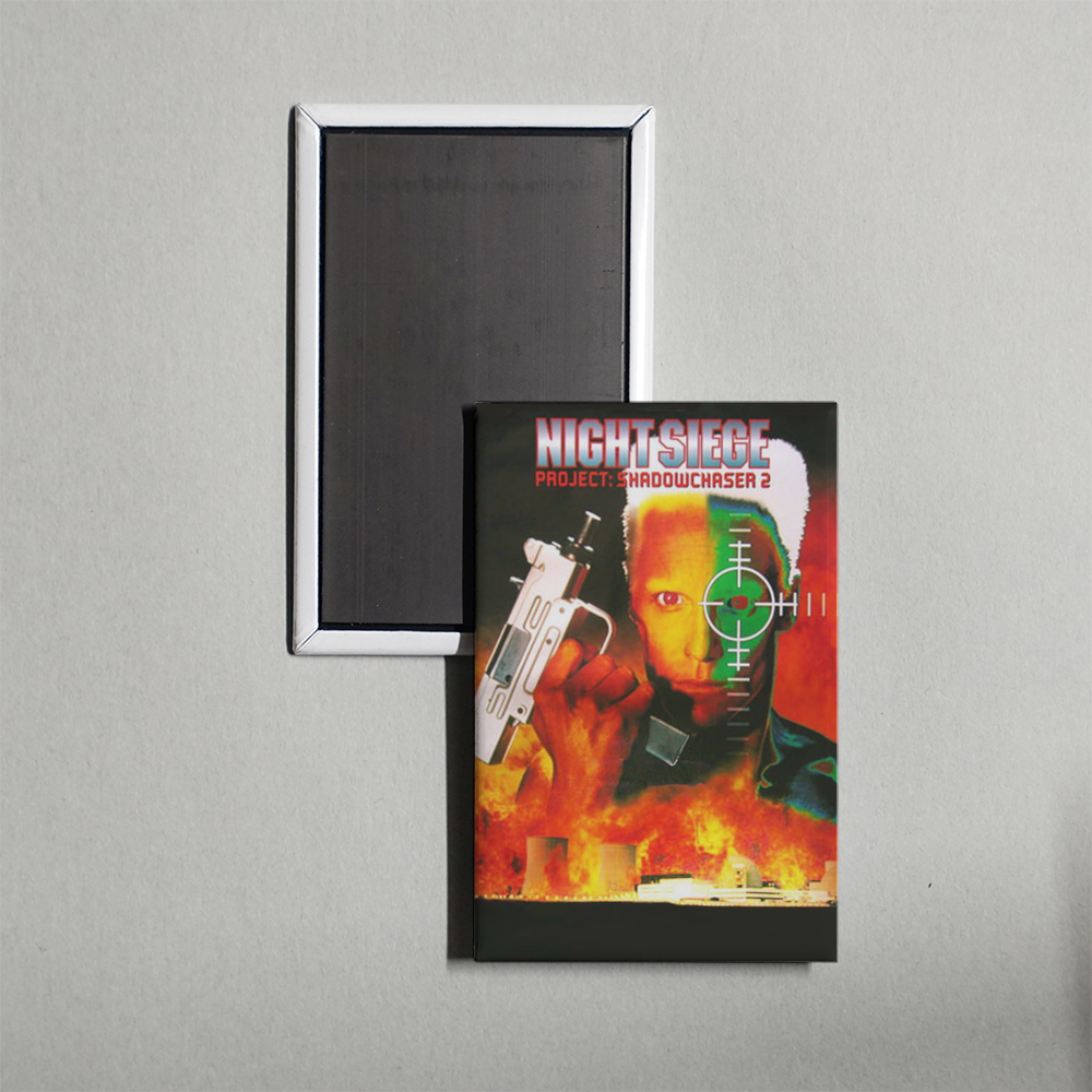 Project Shadowchaser II Mini Movie Fridge Magnet