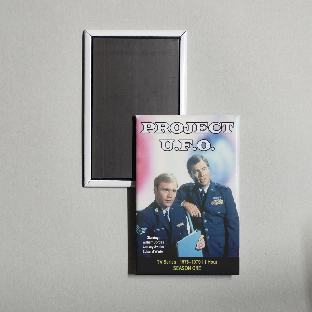Project U.F.O. TV Show Fridge Magnet