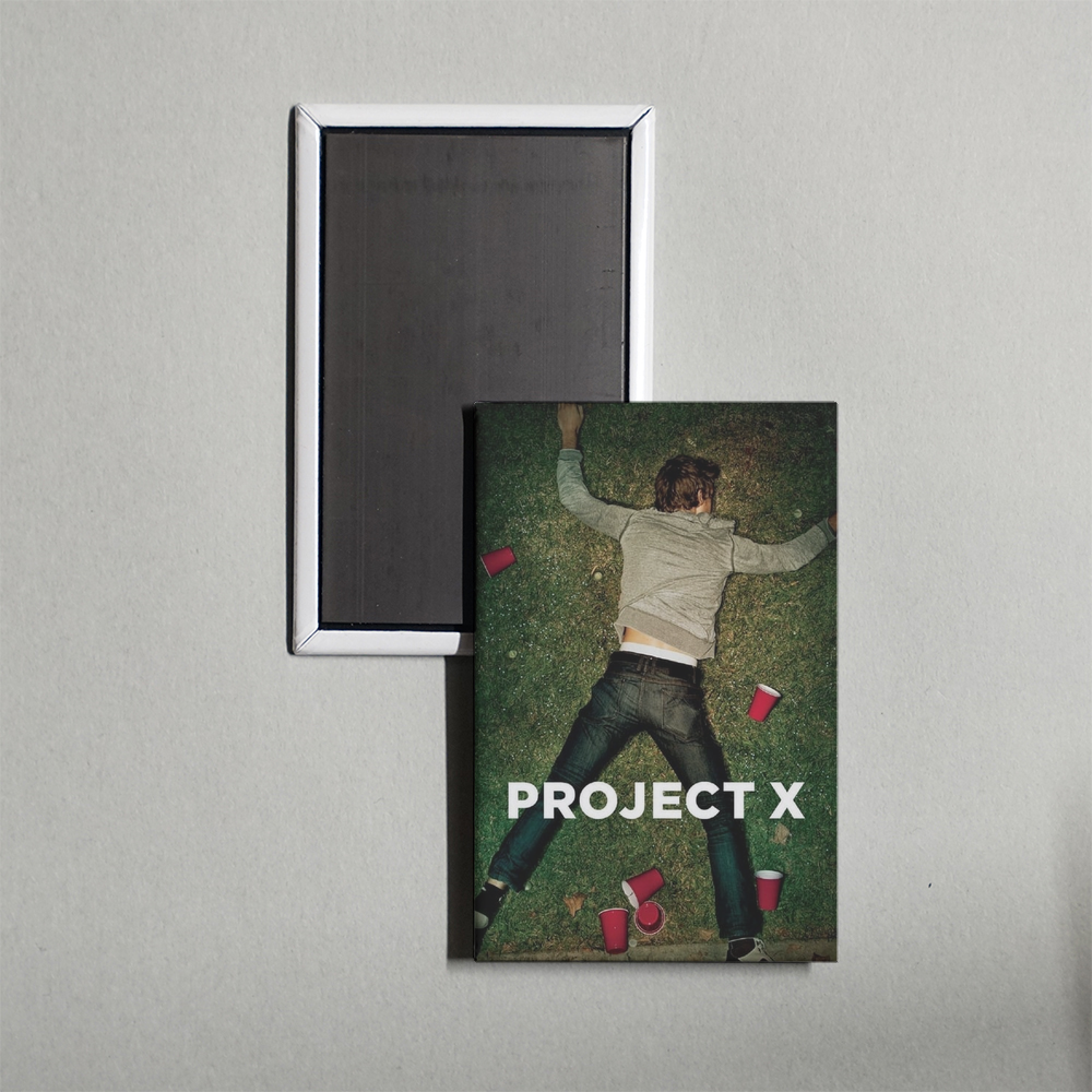 Project X Mini Movie Fridge Magnet
