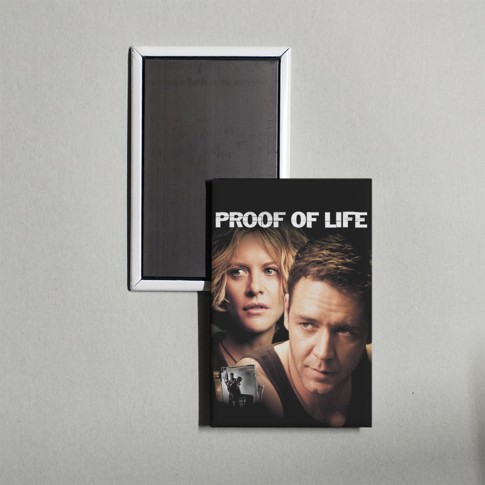 Proof of Life Mini Movie Fridge Magnet
