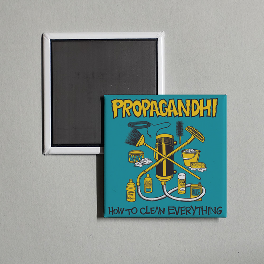 Propagandhi - How to Clean Everything (Reissue) Album Cover Fridge Magnet