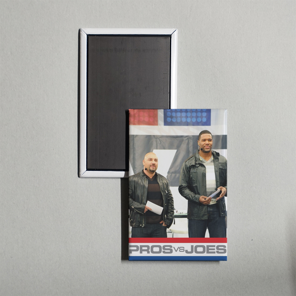Pros vs. Joes TV Show Fridge Magnet