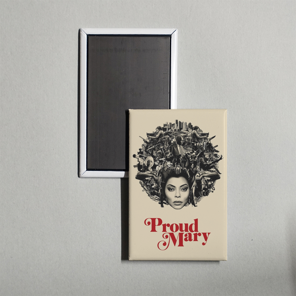Proud Mary Mini Movie Fridge Magnet