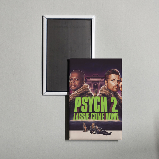 Psych 2 Lassie Come Home Mini Movie Fridge Magnet